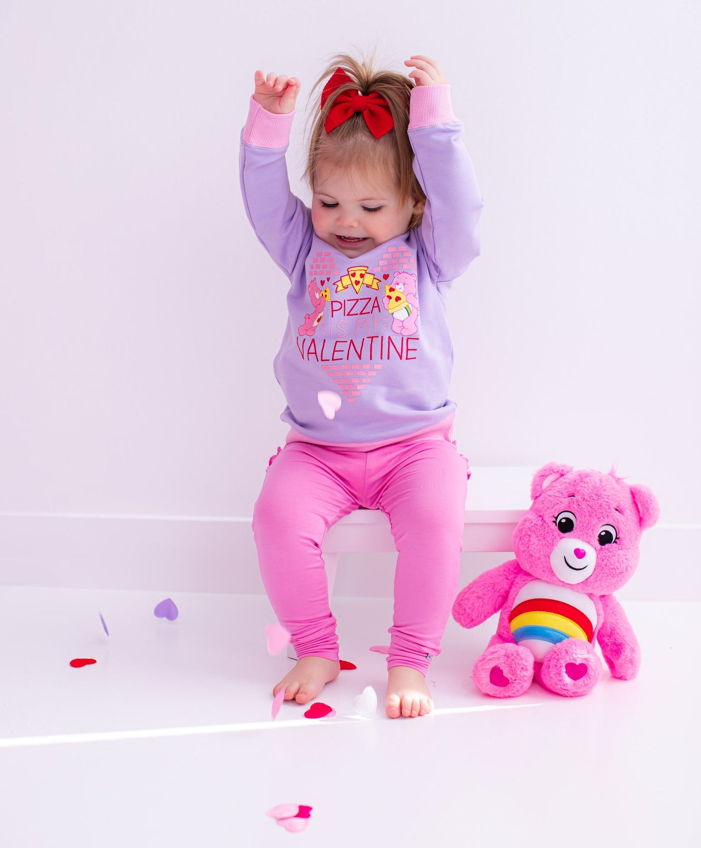 Care Bears™ pizza valentine Crewneck Sweatshirt