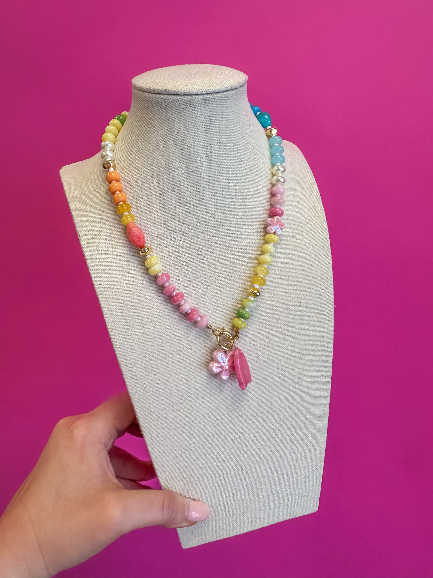 Rainbow Fish Necklace