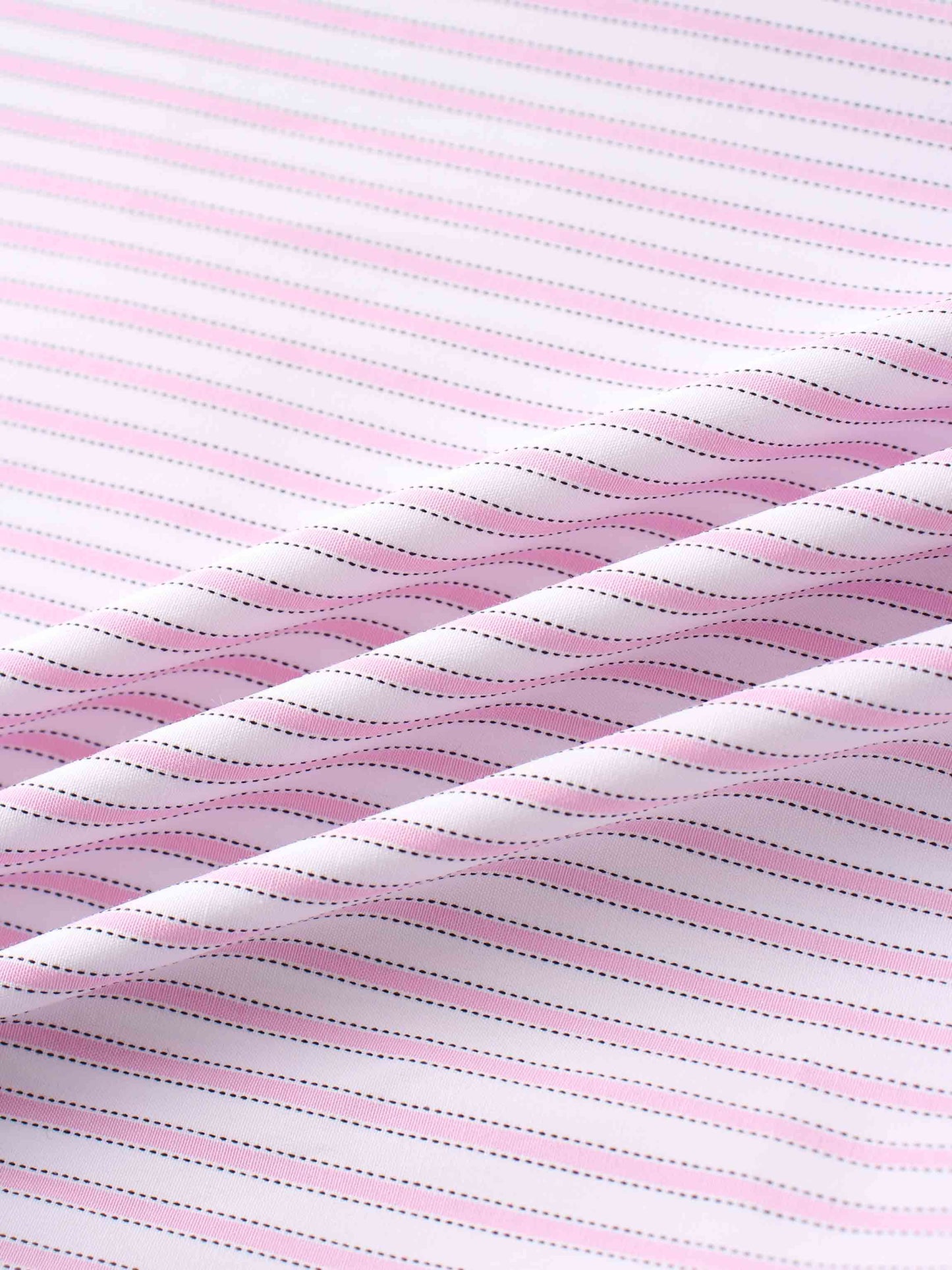 Striped Cotton Jumper-Pink