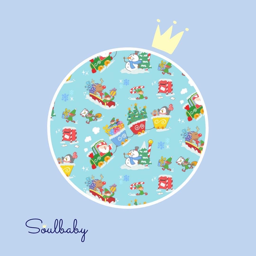 Jolly Trains Snuggle Set