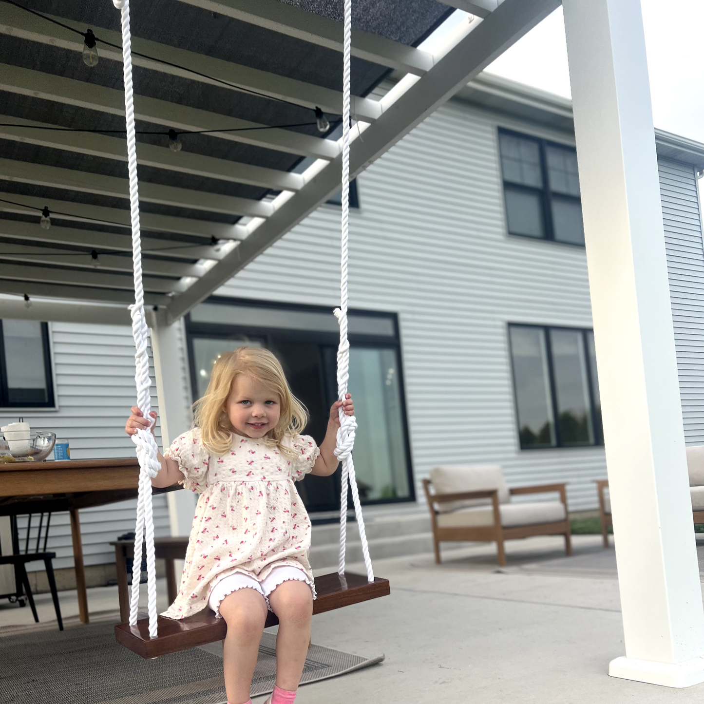 Final Chance – Walnut Wood Bench Tree Swing (Discontinued)