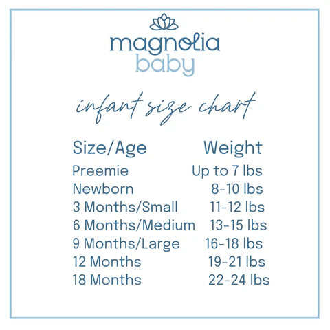Magnolia Baby Simply Solids Zipper Footie