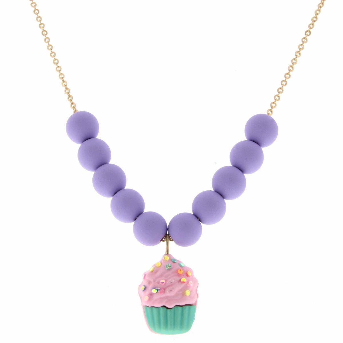 Cupcake Necklace