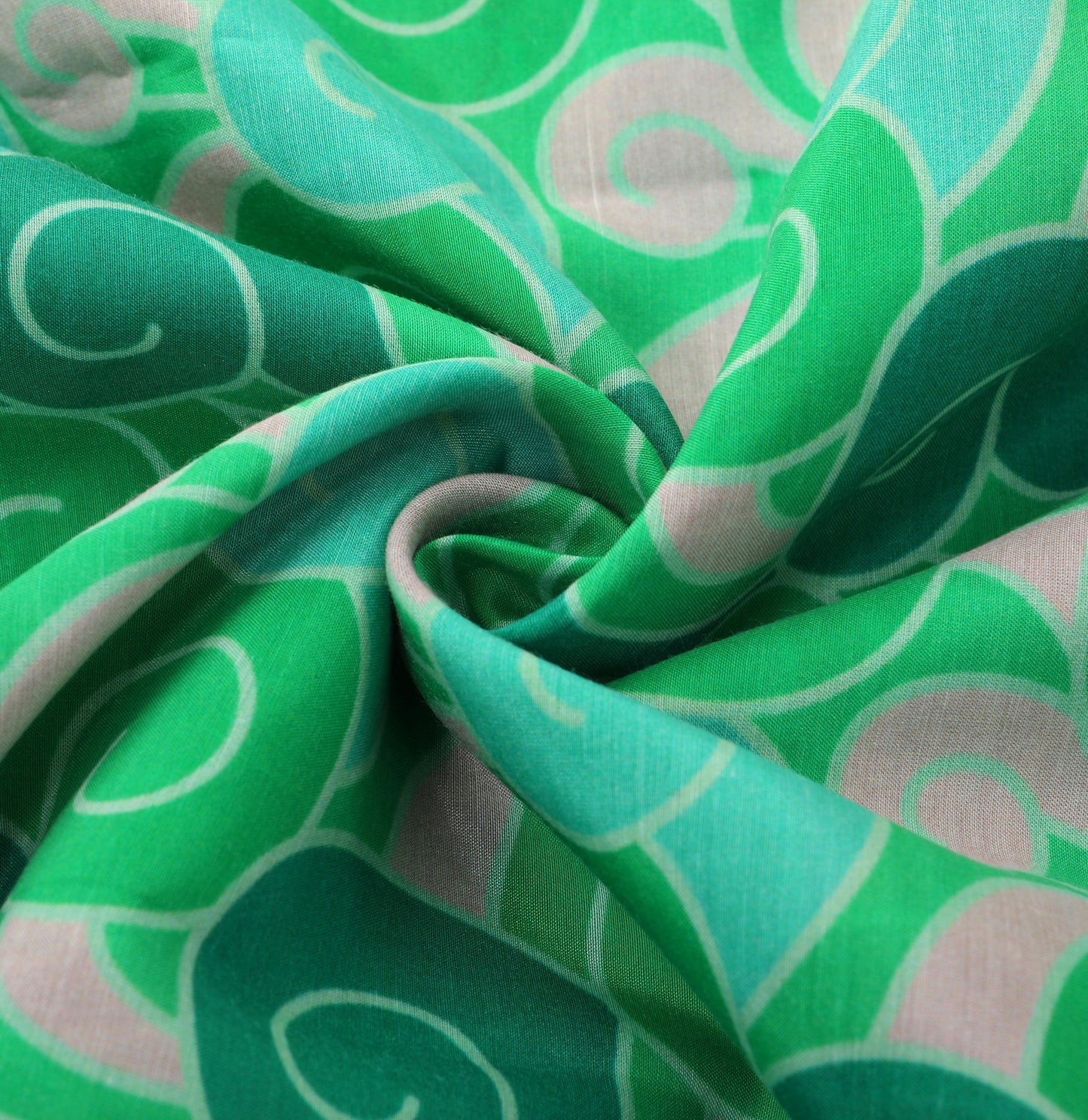 Lucky Jade Braided Silk Petite Hoop Earrings