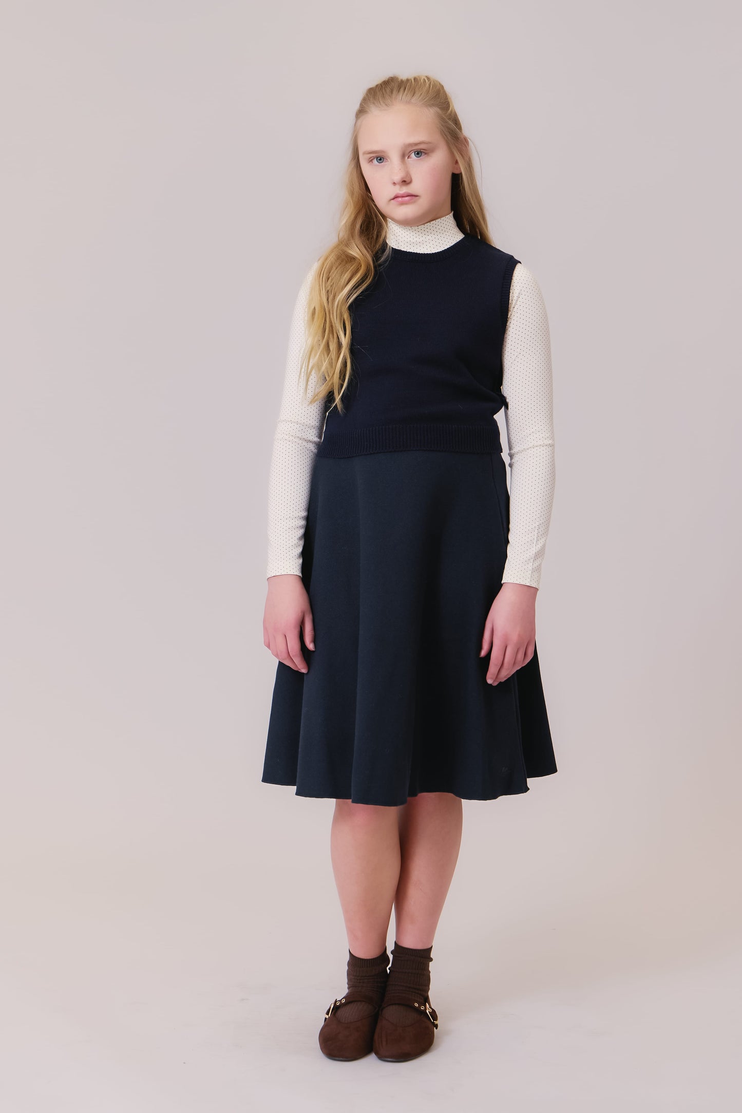 Sienna Knit Vest - Navy