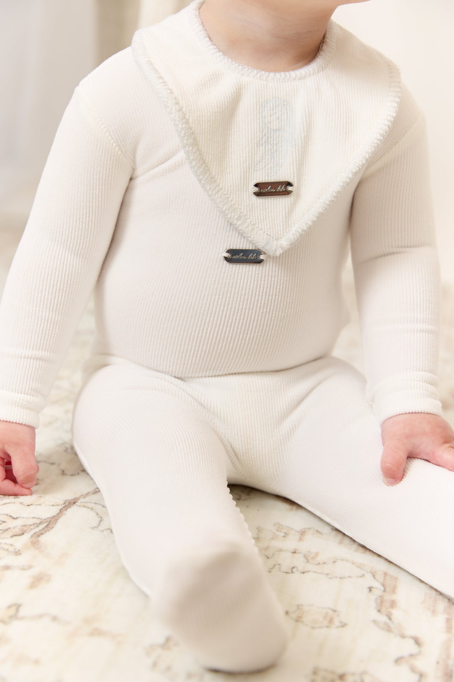 Atelier Bunny Footie, Hat & Blanket Set - Blue