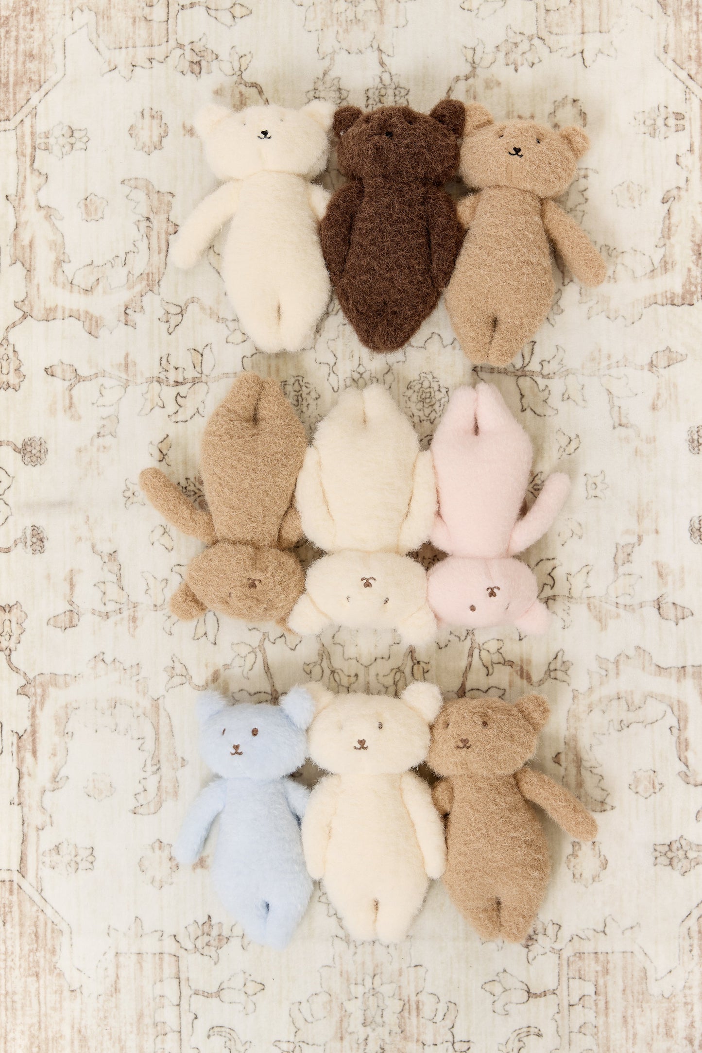 Mon Bebe Teddy Trio - Pink
