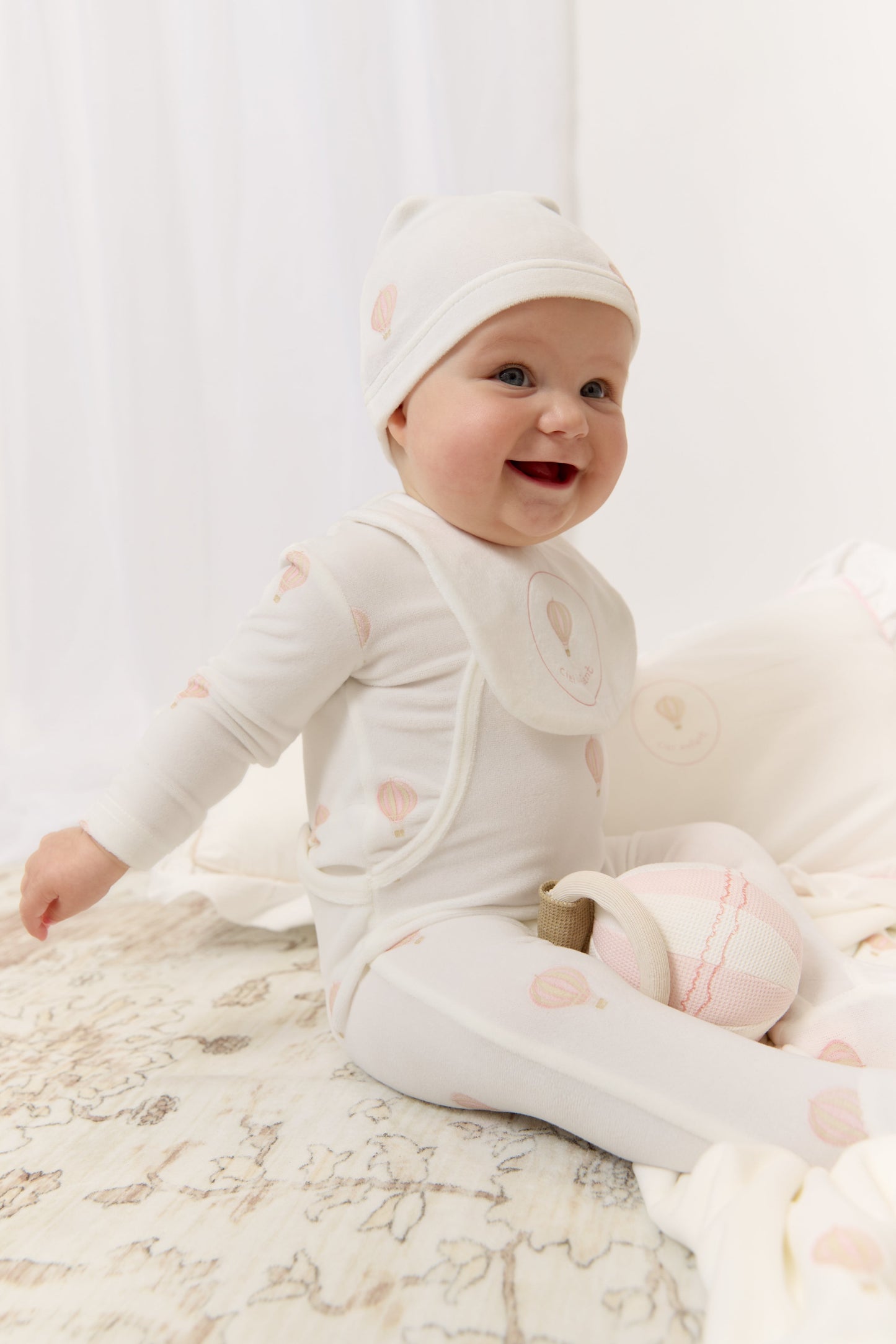 Ciel Enfant Rattle - Pink