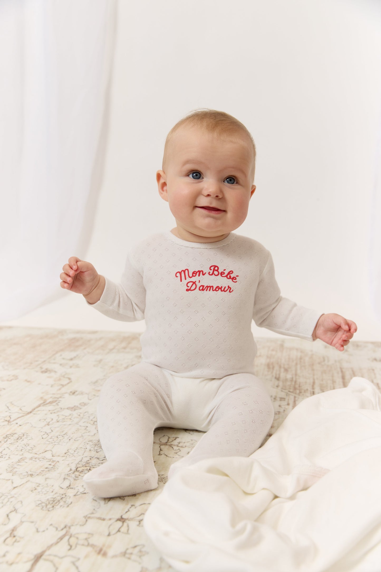 Mon Bebe Footie - Red