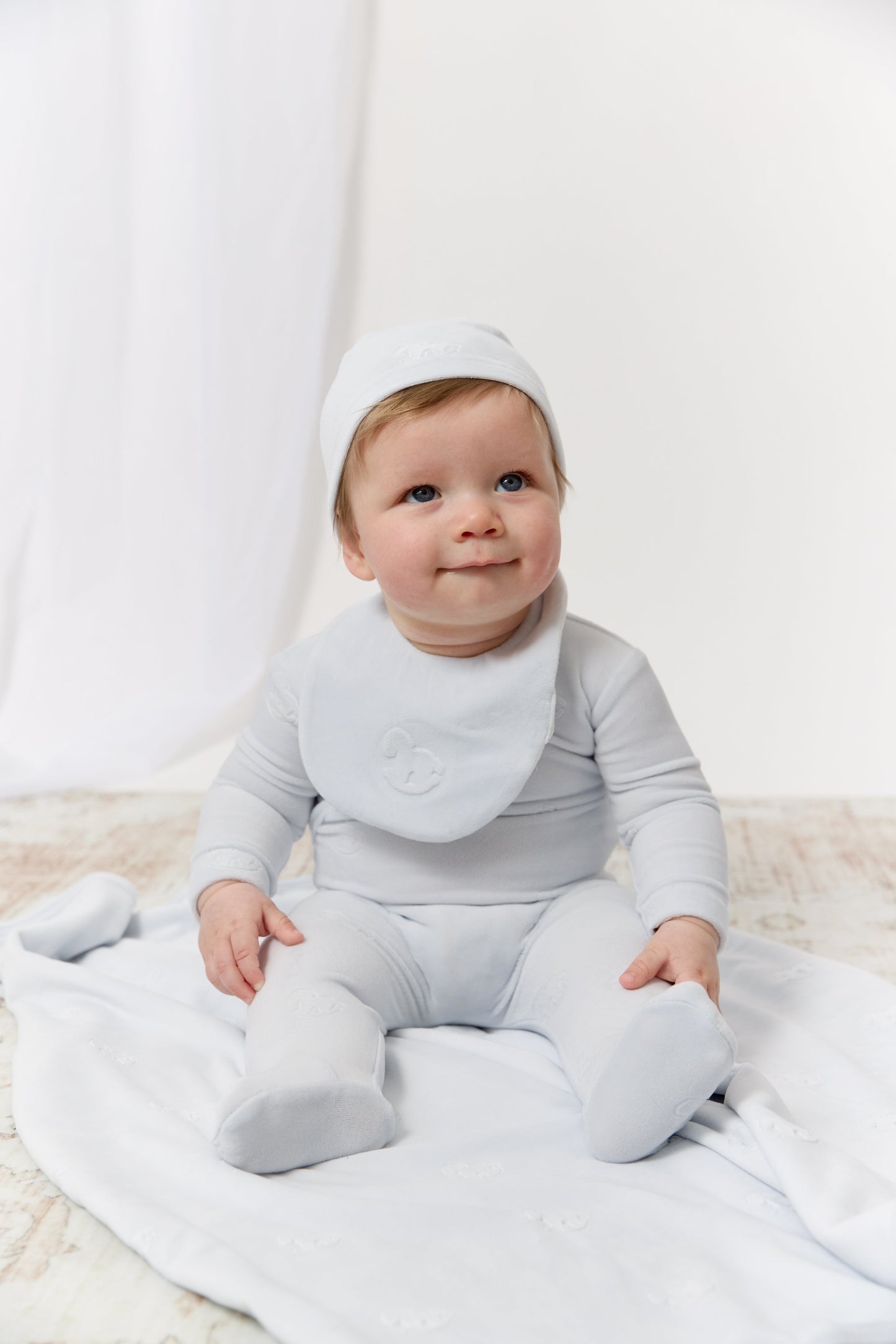 Whinny Wrap Footie - Blue
