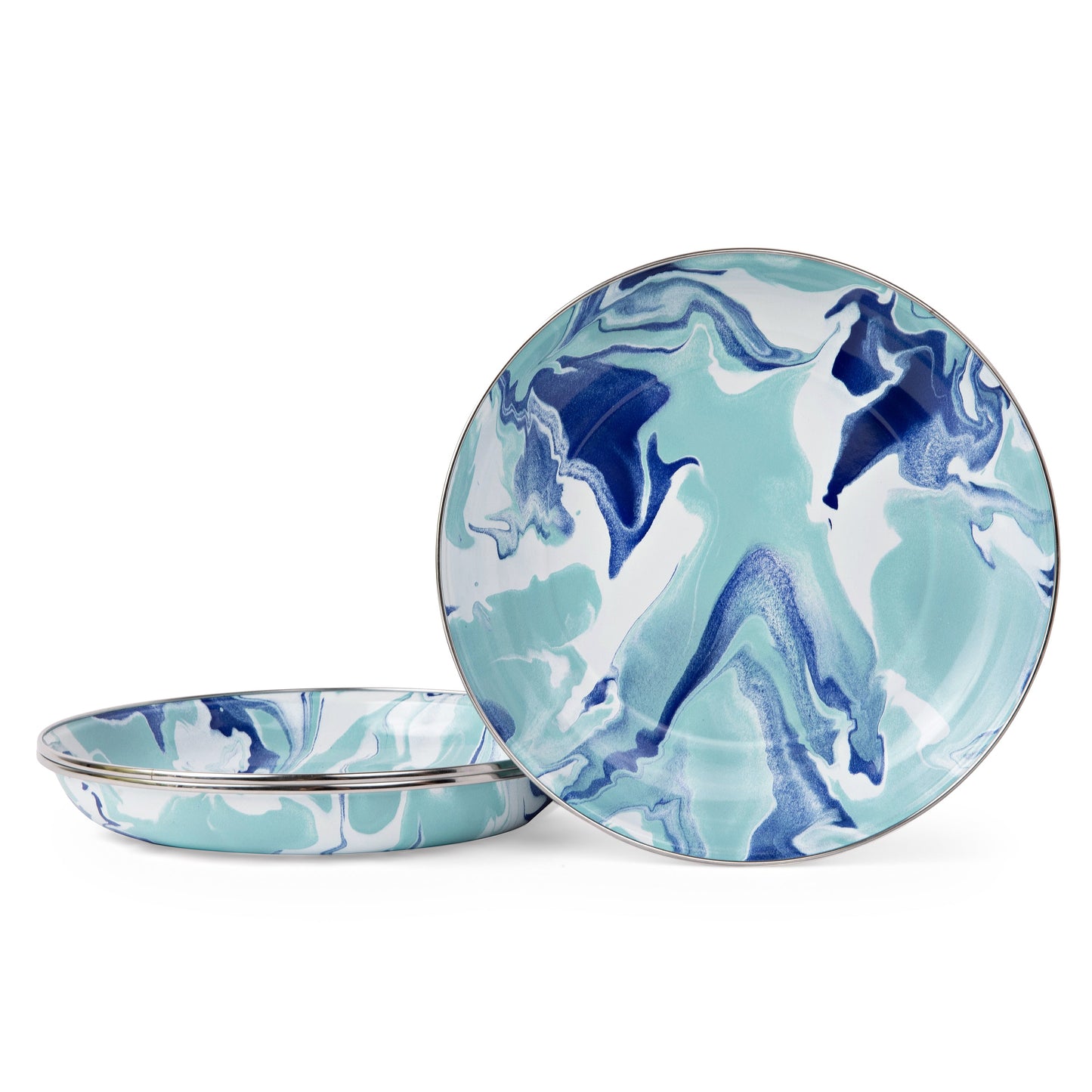 Lagoon Pasta Plates - Set of 4