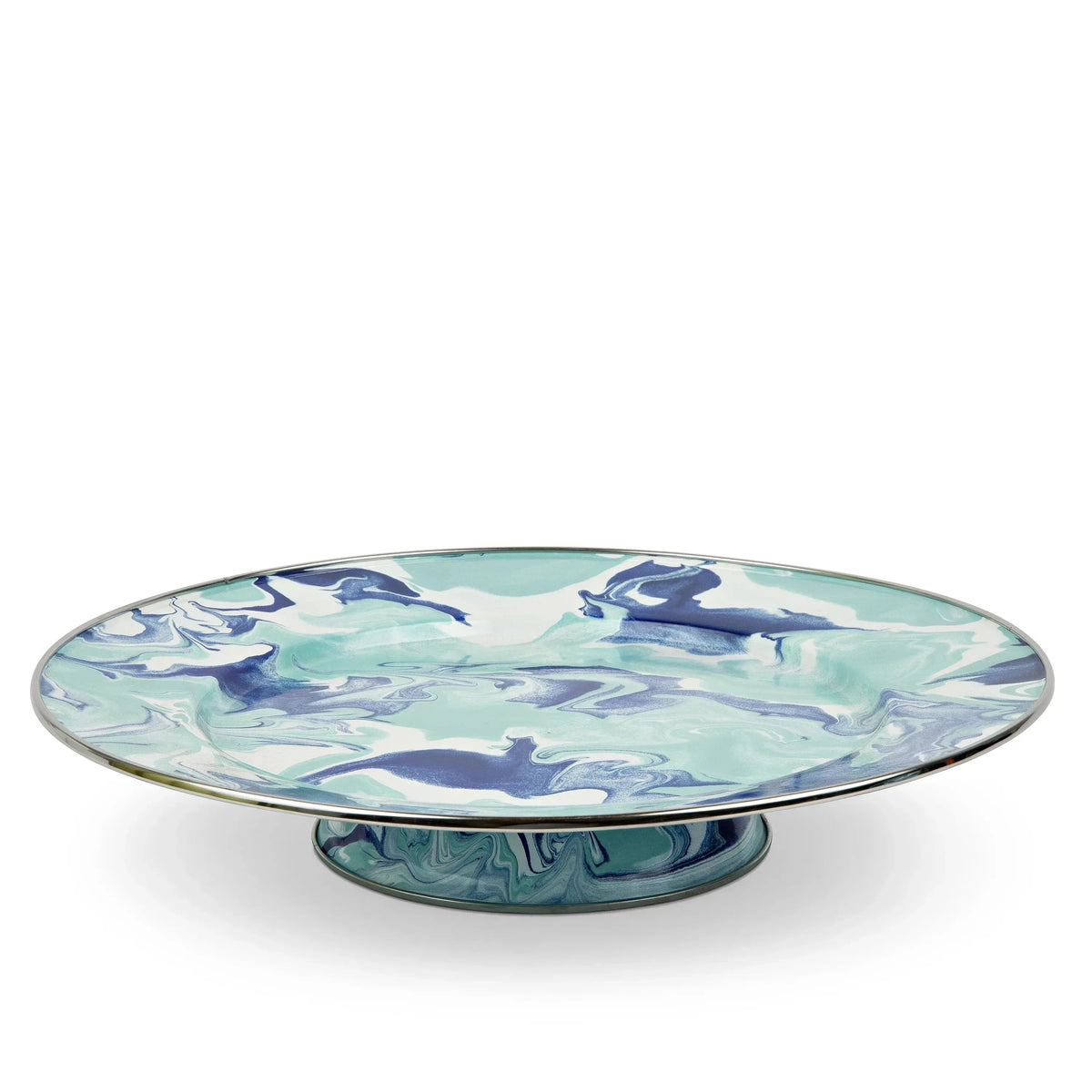 Lagoon Cake Plate