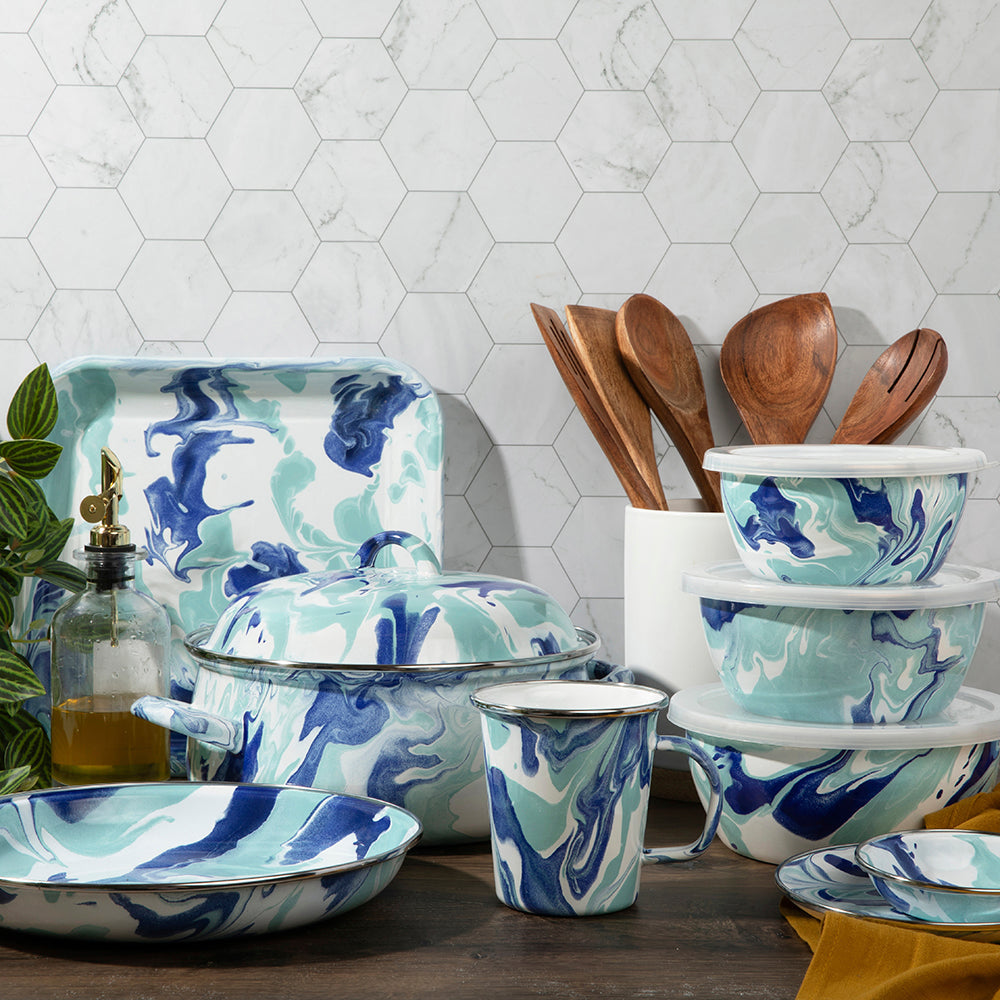 Lagoon Square Trays - Set of 2
