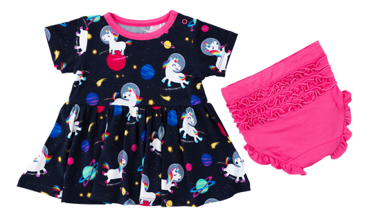 Luna Birdie Peplum Set