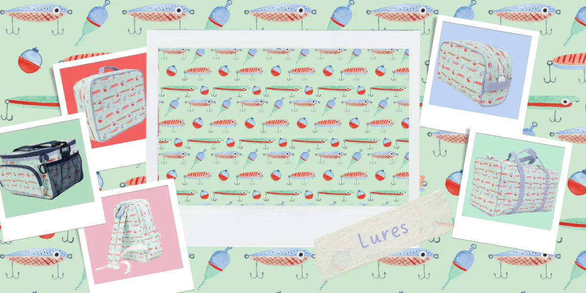 Apple of My Isla Lures Wipeable Lunch Box | Kids Lunch Bag | Bossier City, LA