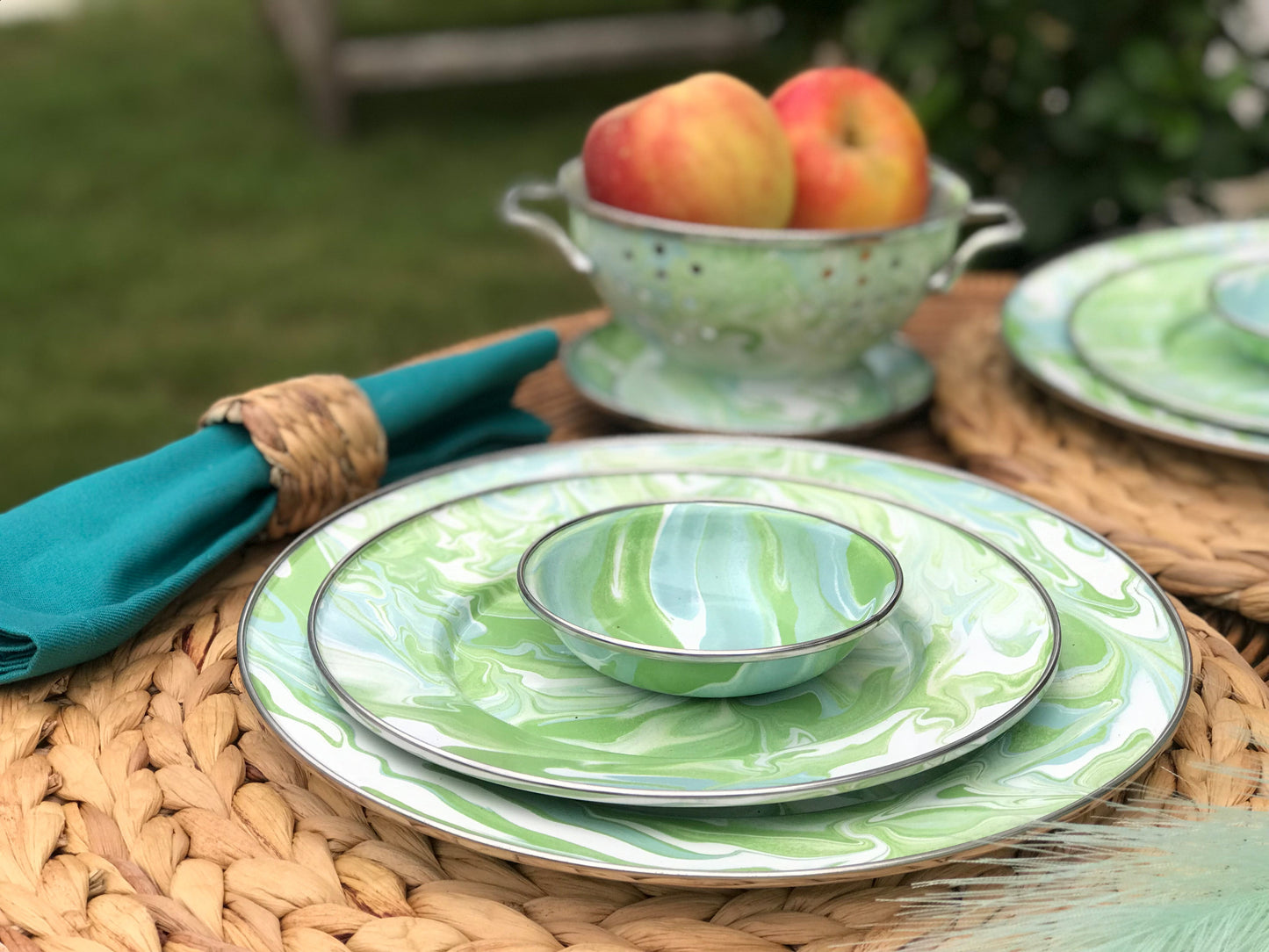 Modern Monet Medium Colander