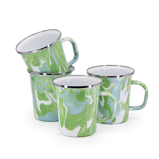 Modern Monet 16 oz Latte Mugs - Set of 4