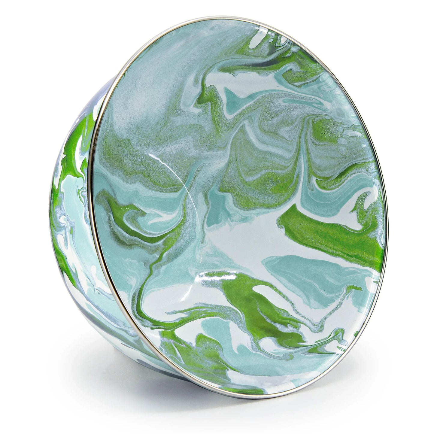 Modern Monet Large Salad Bowl