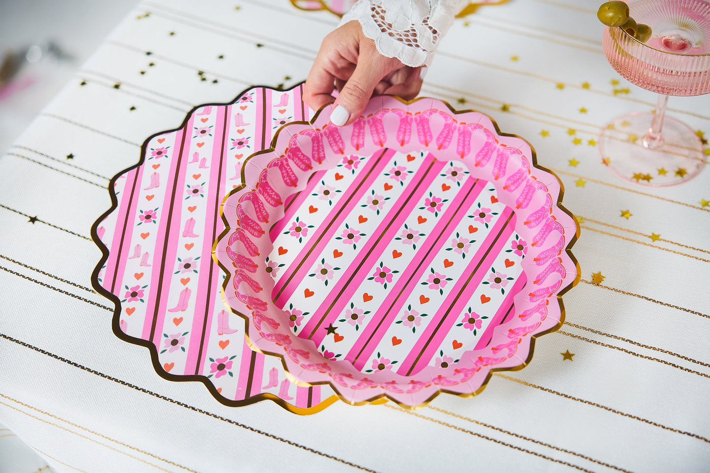 Boot Scoot Blooms Placemats (10 count)