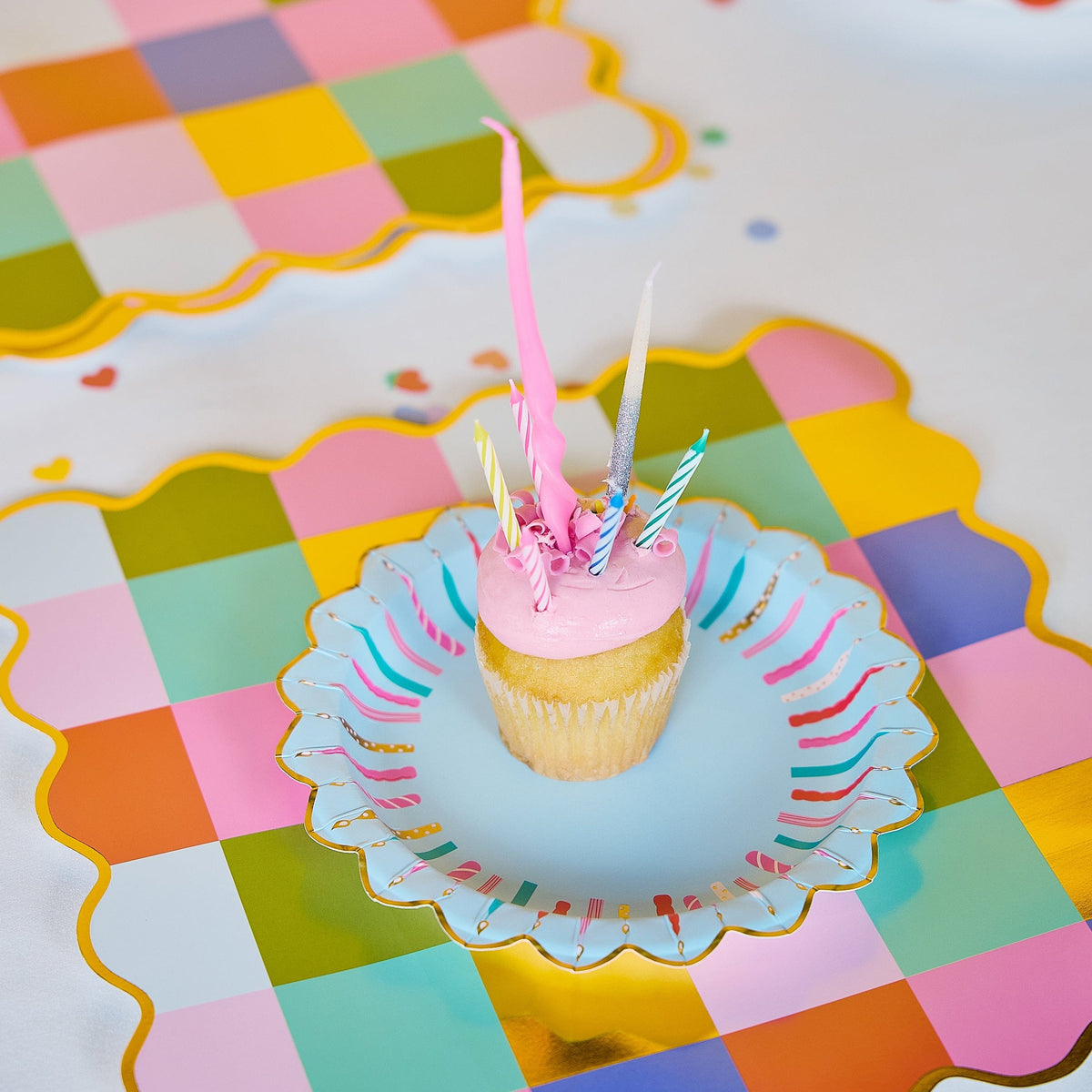 Multicolor Plaid Placemats (10 count)