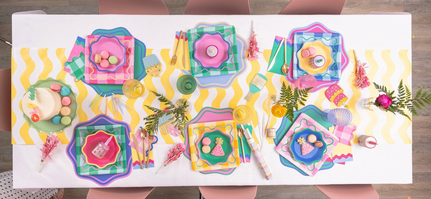Colorwave Paper Table Runner (25 ft, cut to fit)