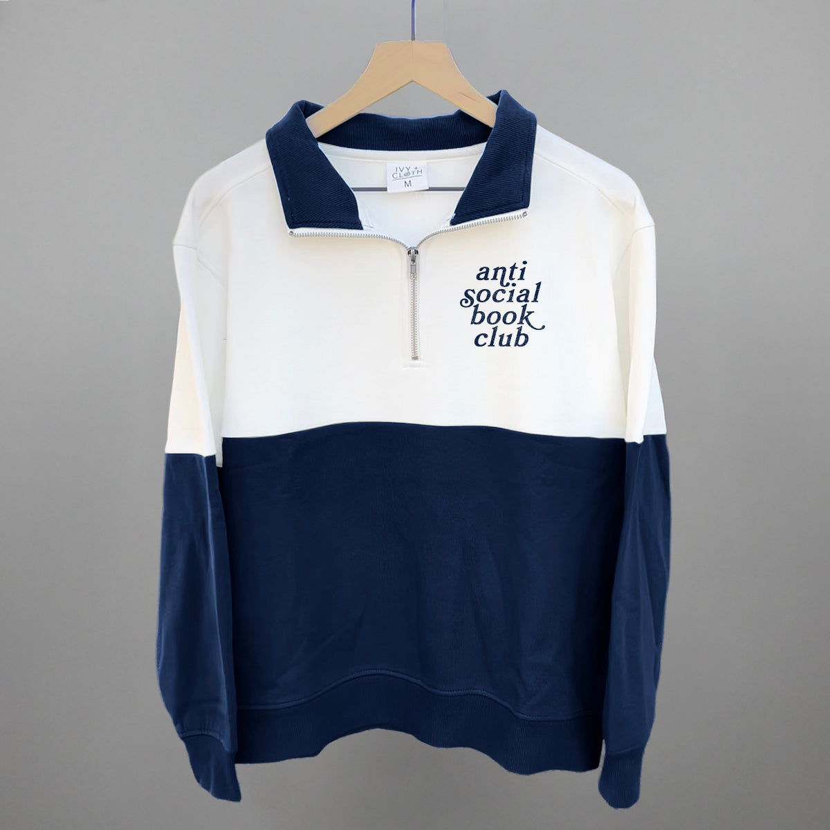 Antisocial Book Club (Left Chest)