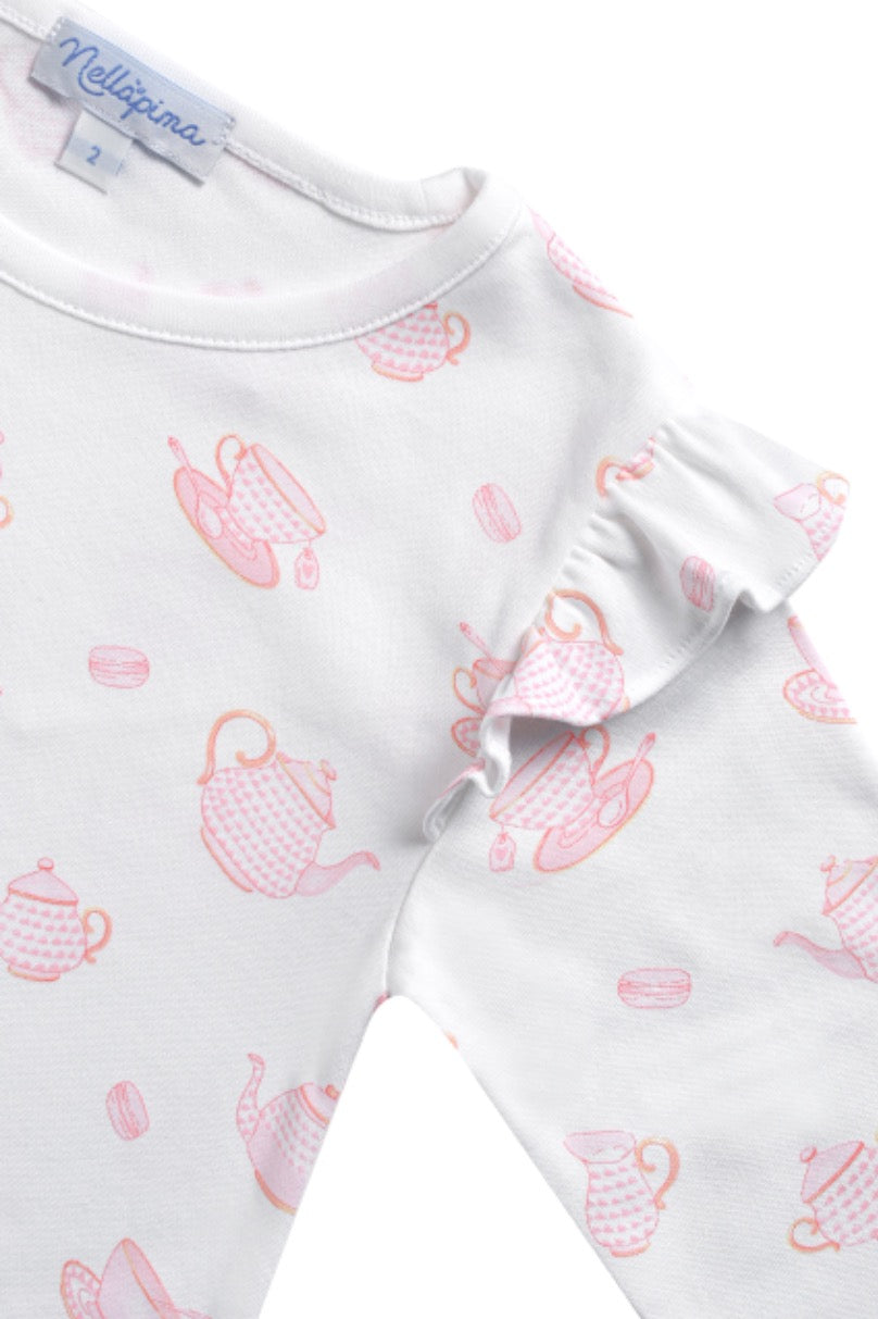 Petite Tea Time Print Playtime Dress