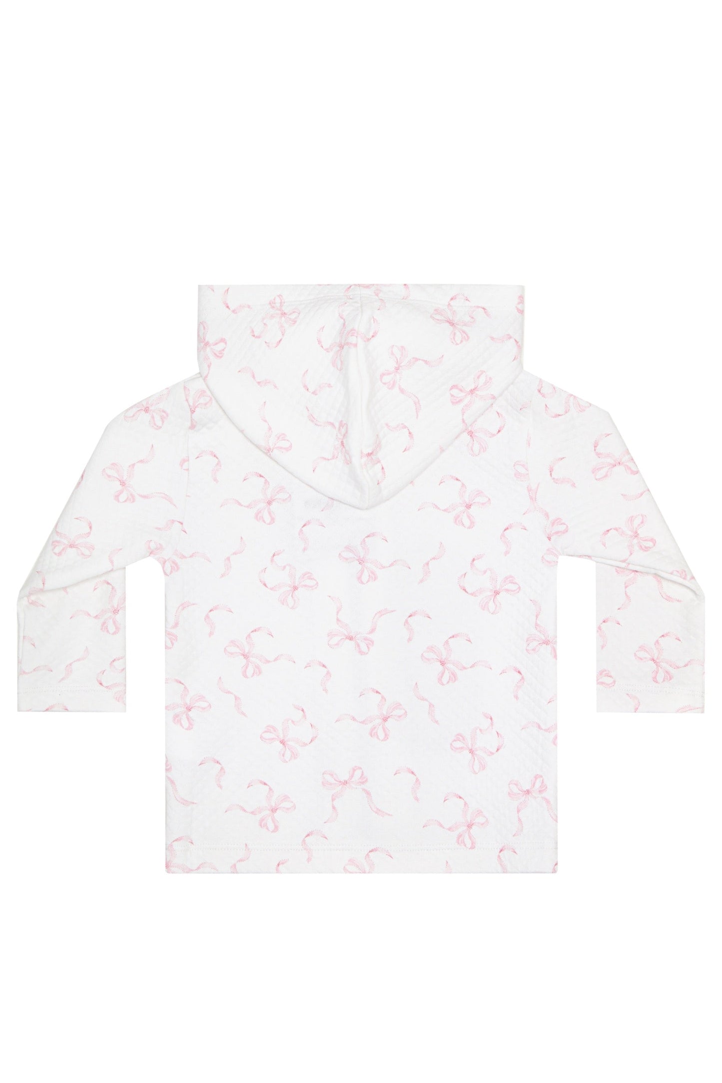 Charming Bows Print Jacquard Jacket