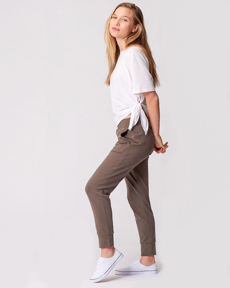 Everywhere Nursing & Maternity V-Neck Tee - White