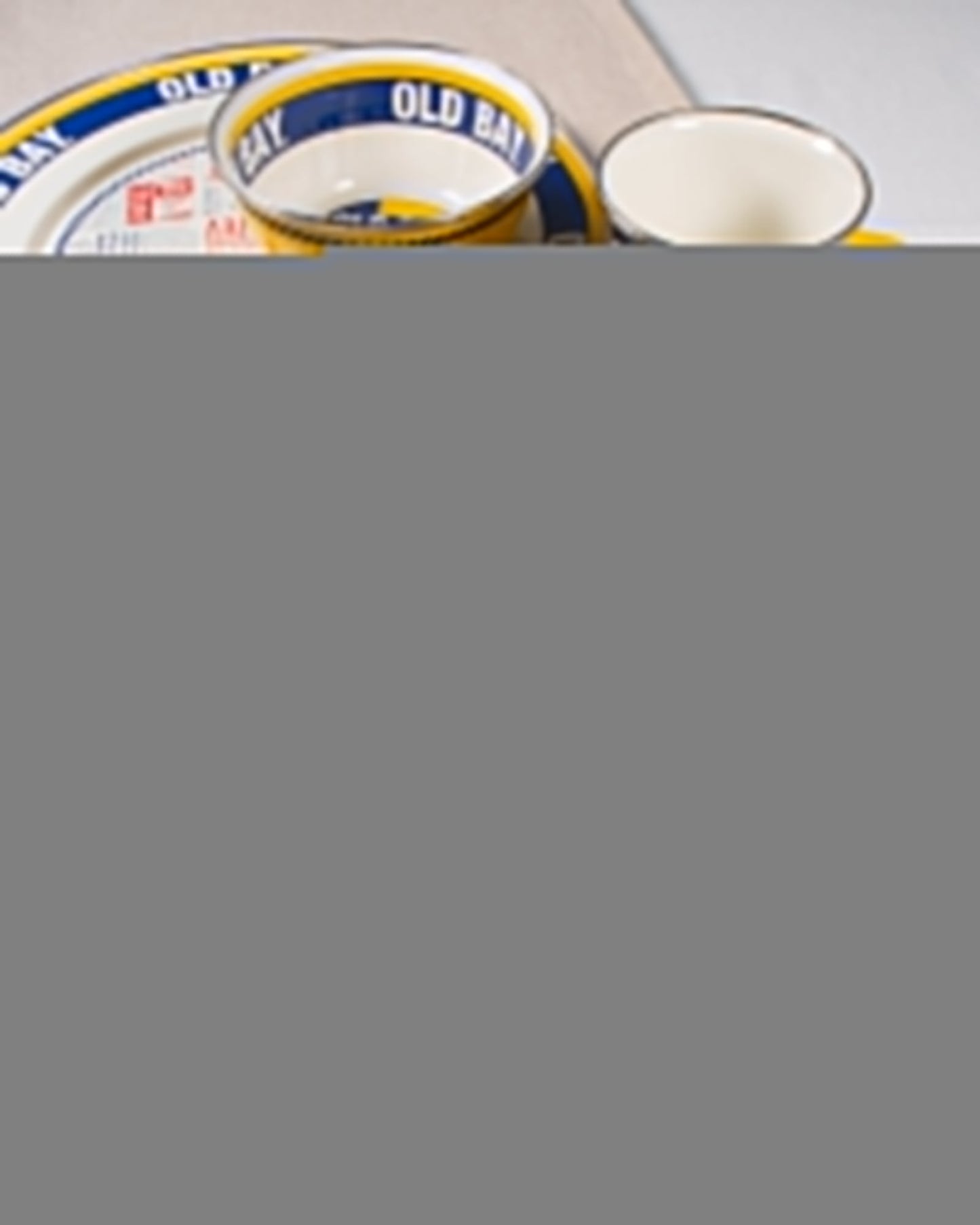 Old Bay Oval Platter