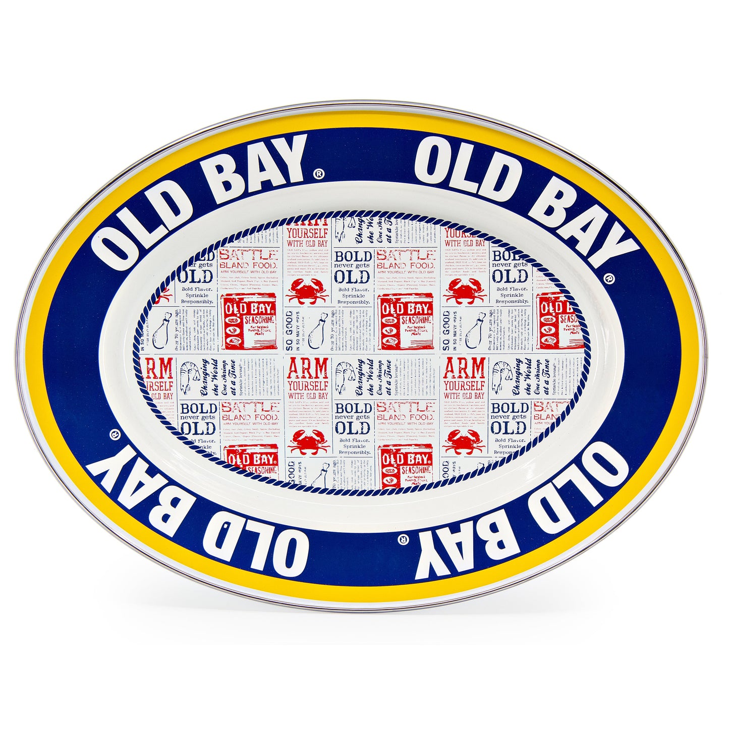 Old Bay Oval Platter