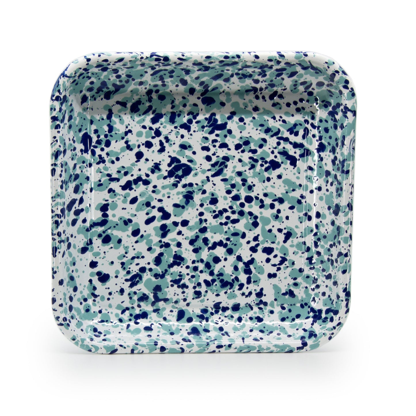 Ocean Swirl Square Trays - Set of 2