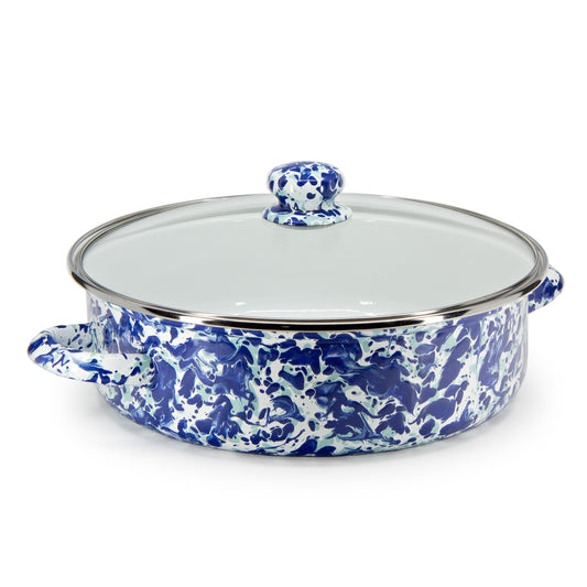 Ocean Swirl Small Saute Pan