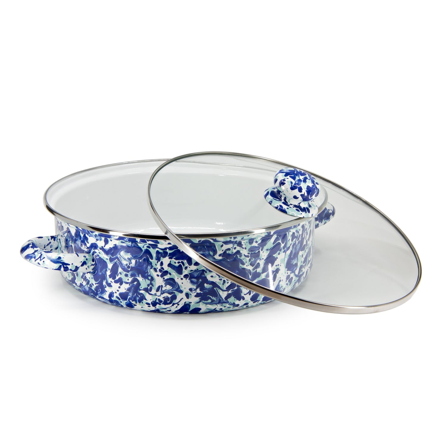 Ocean Swirl Small Saute Pan