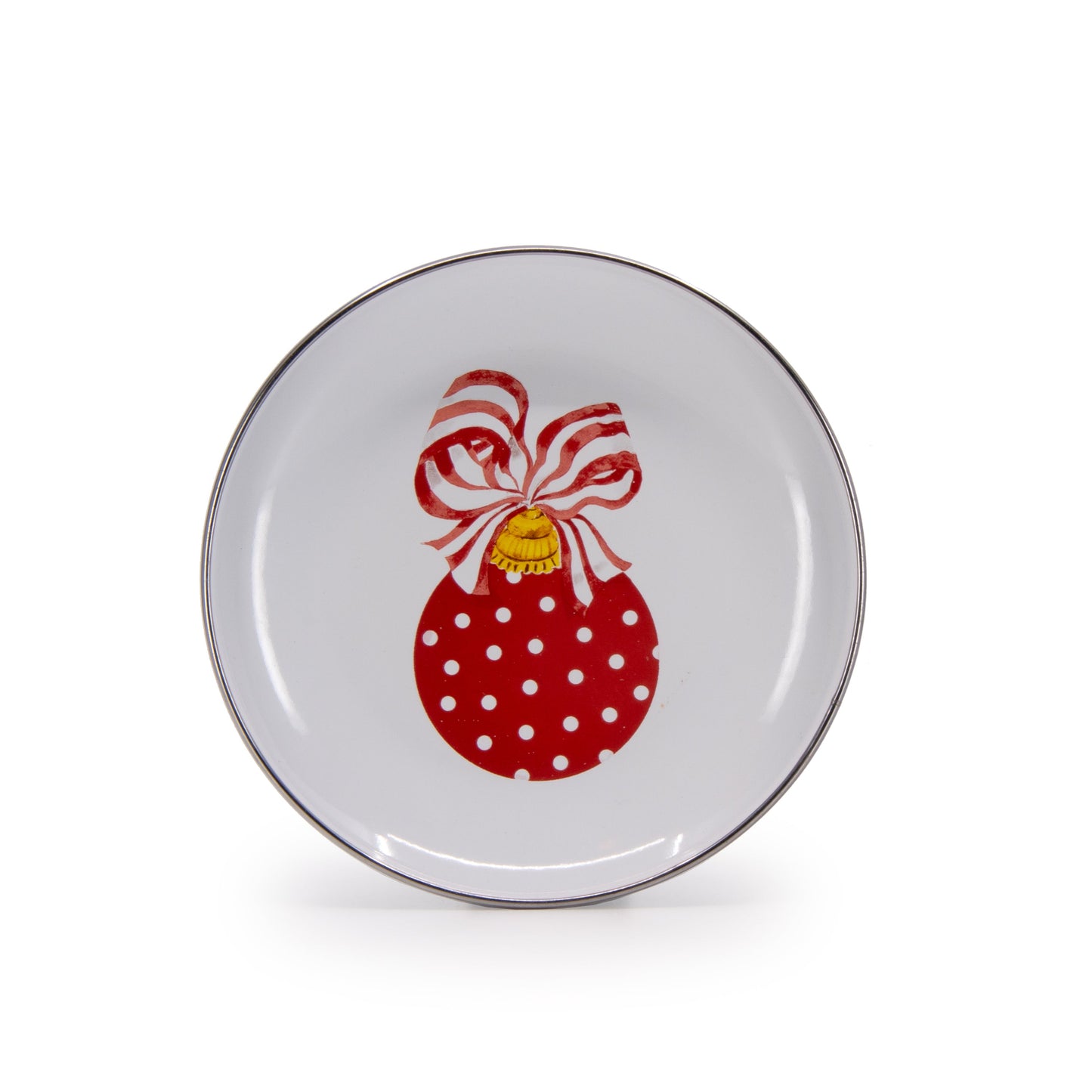 Ornament Appetizer Plates-Set of 4