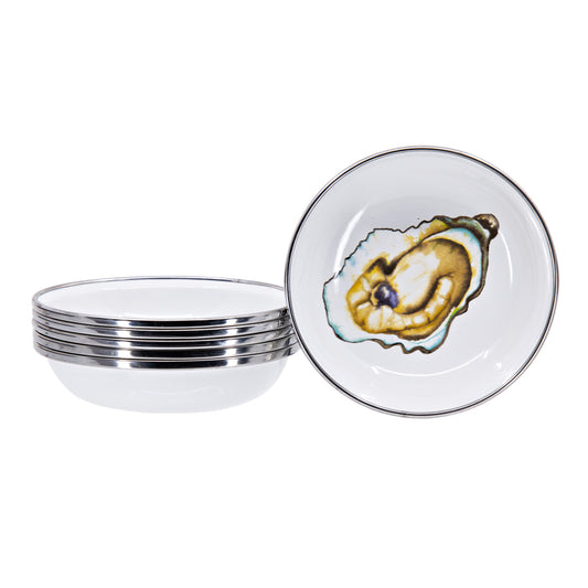 Oyster Tasting Dishes - Set of 6