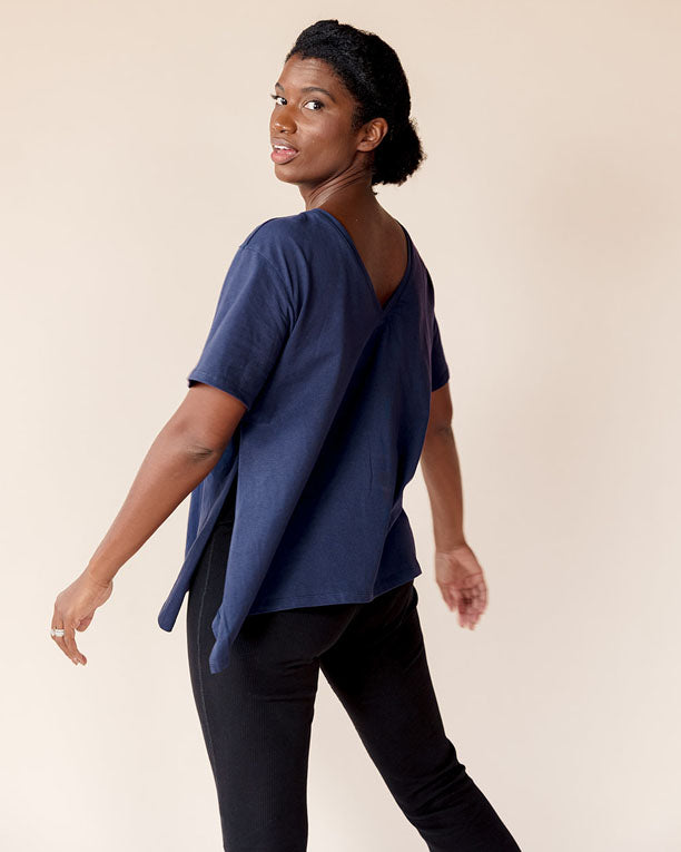 Everywhere Nursing & Maternity V-Neck Tee - The Bolds