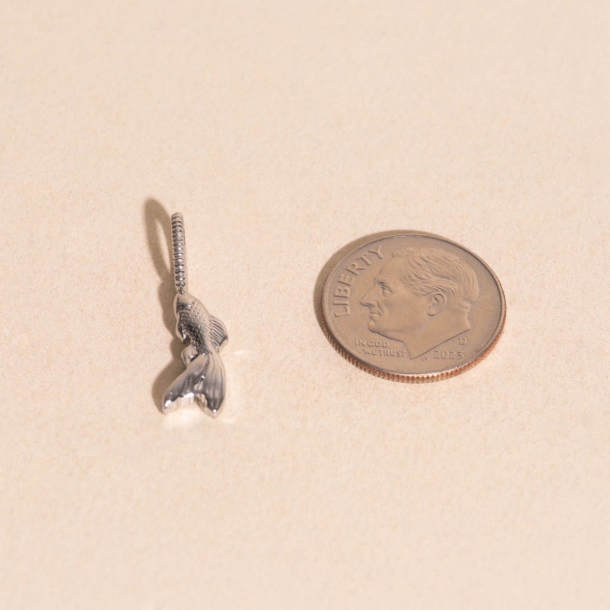 Betta Fish Necklace Charm
