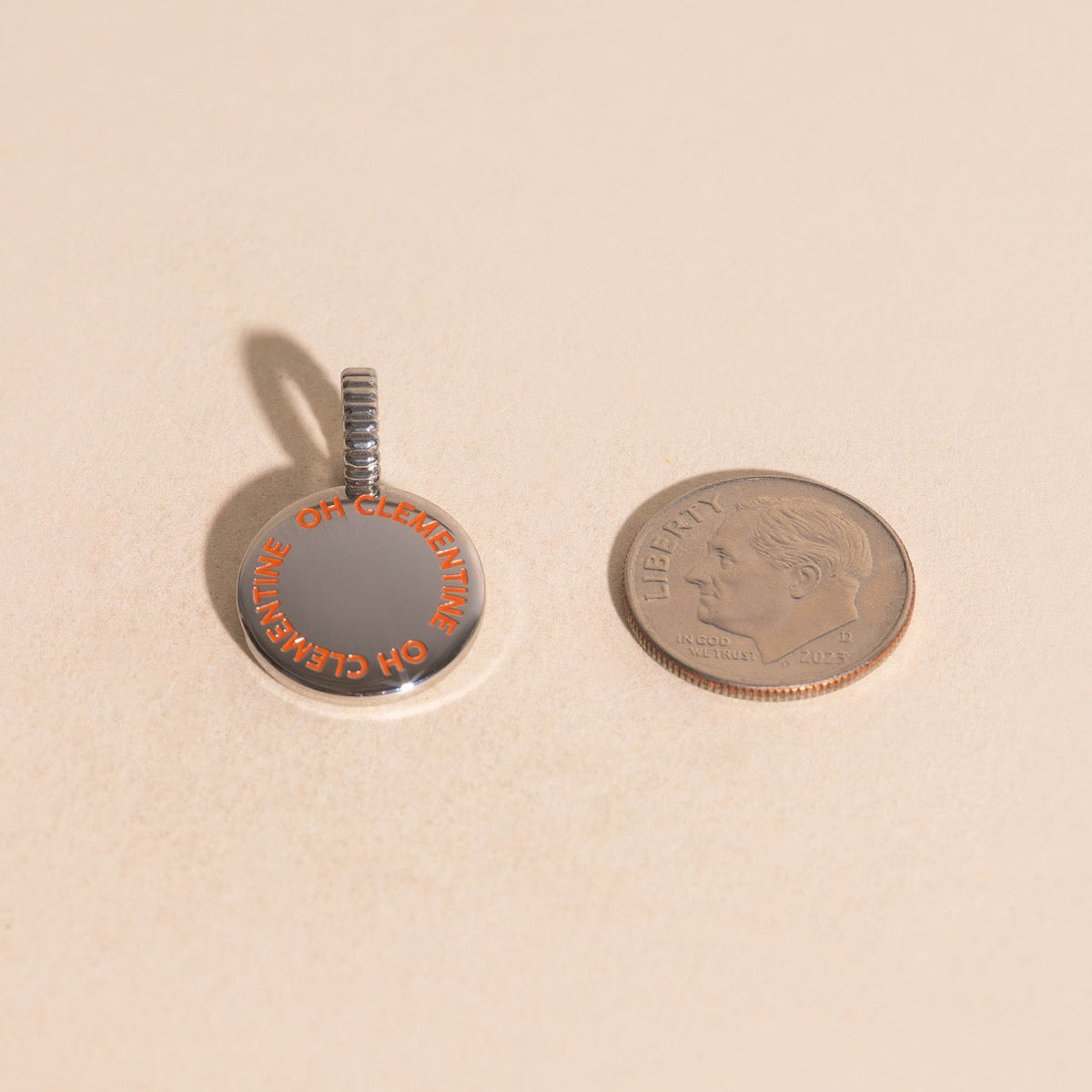 Oh Clem Coin Necklace Charm