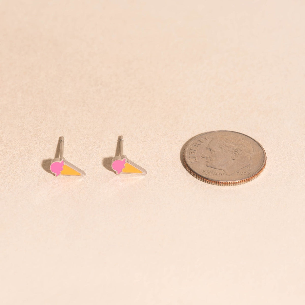 Ice Cream Mini Stud Earrings