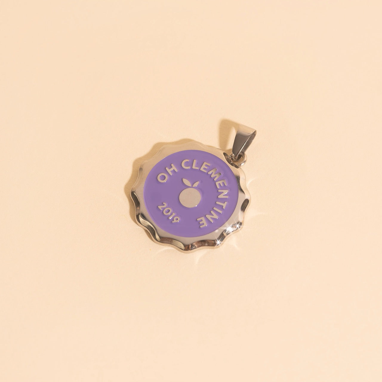 Oh Clem Bottle Cap Necklace Charm