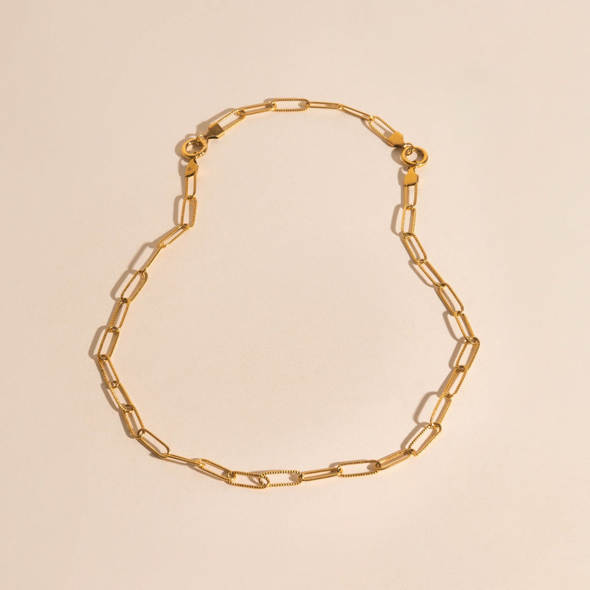 Textured Paperclip Clasp Extender (5")