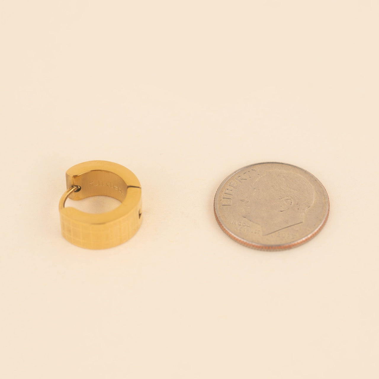 Excel Super Chunky Huggie Hoop Earrings