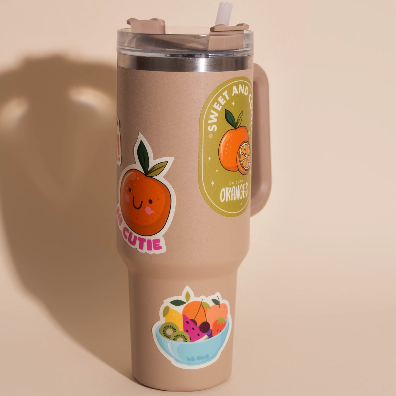 Fruity 4-pack Stickers