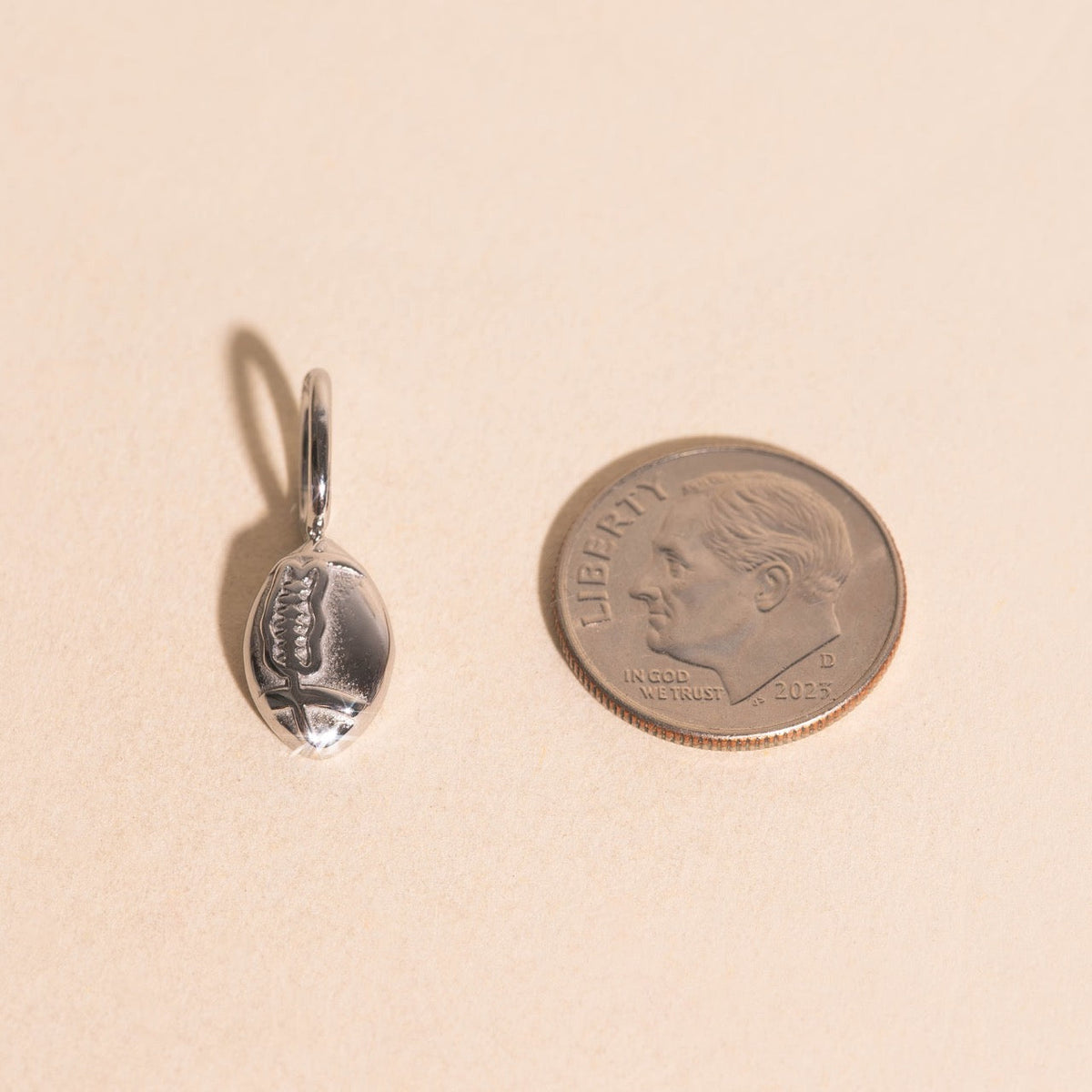 Football Necklace Charm
