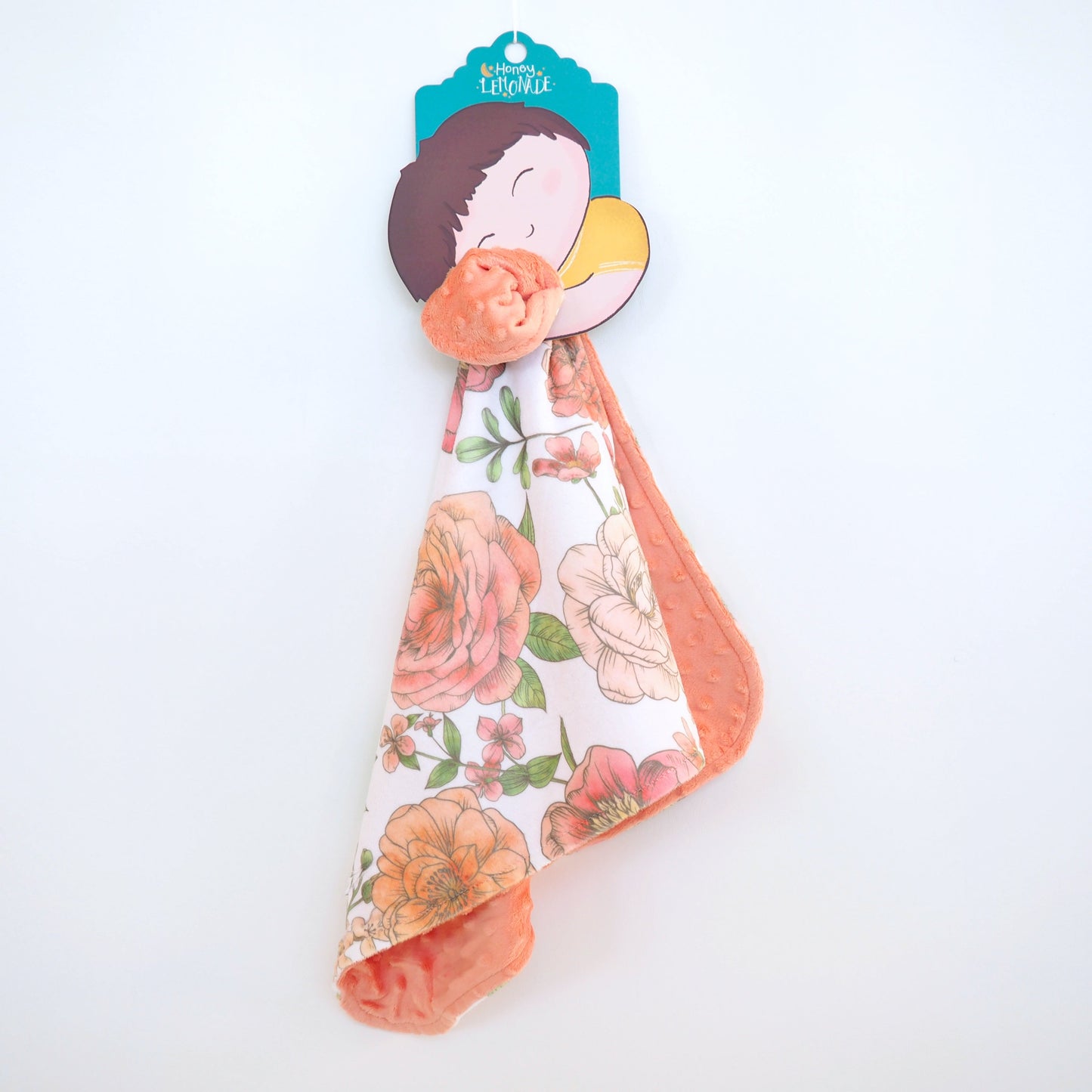 Mini Minky Blanket Botanical Floral