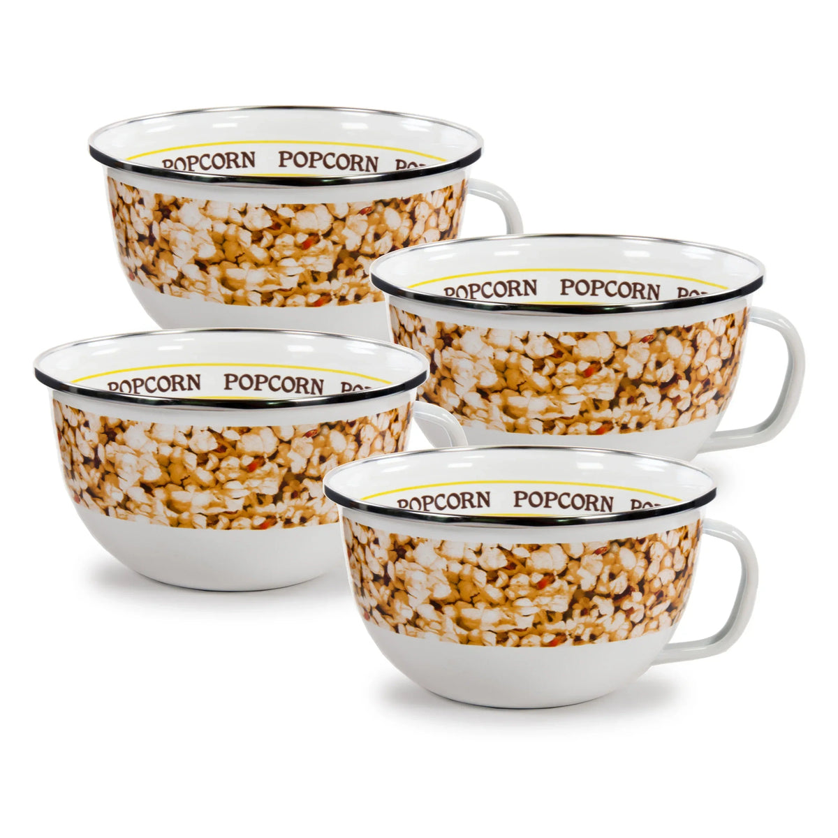 Popcorn Sharing Bowls - Set of 4