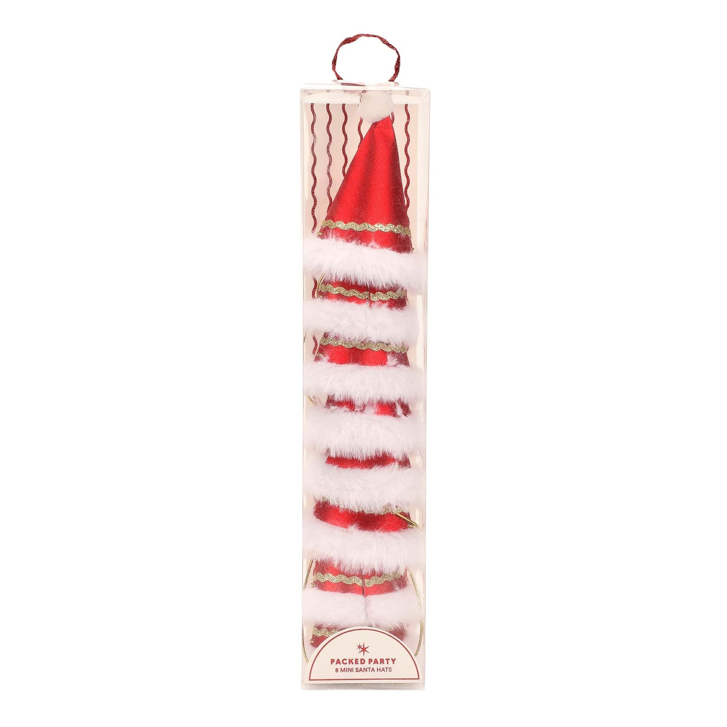 Mini Santa Hats Party Set (8ct)