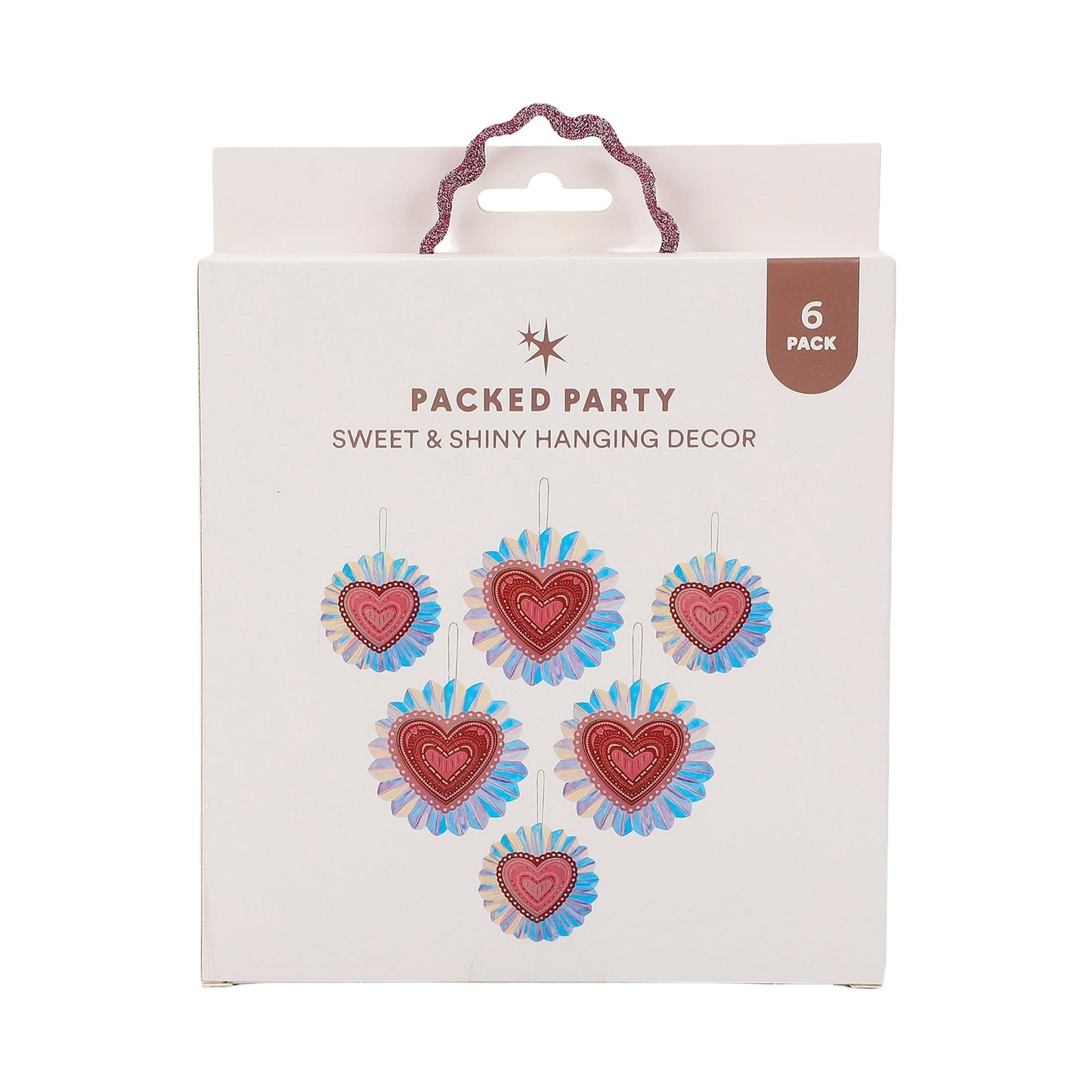 Decorative Hearts Pack - Table & Hanging Decor (set of 6)