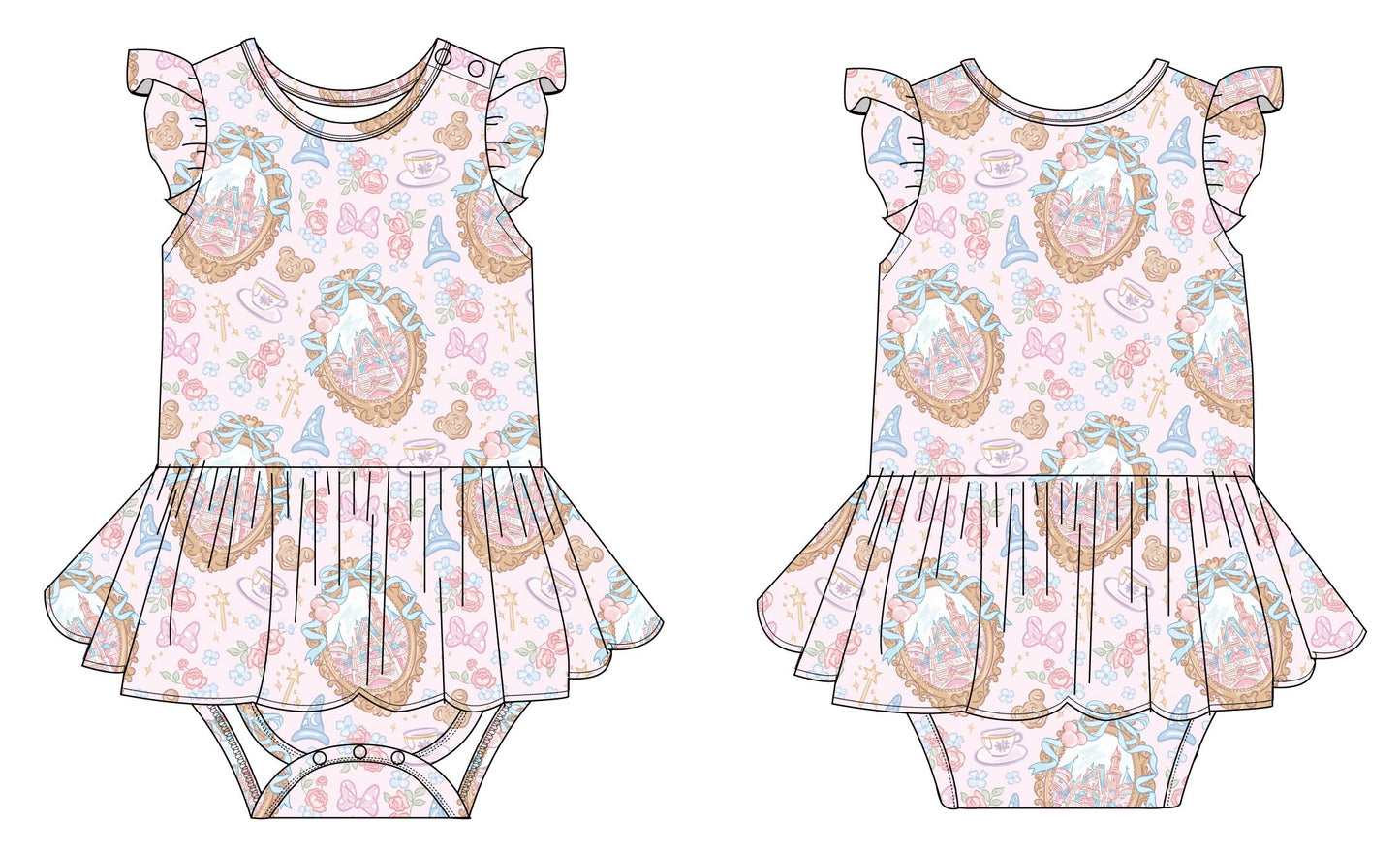 When You Wish - Bodysuit Dress